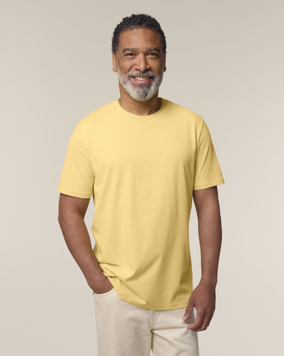Stanley/Stella Creator 2.0 unisex yellow T-shirt – iconic organic cotton model.